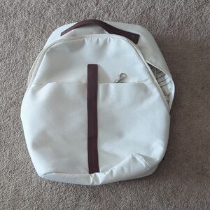 Samsonite Cream and Brown Backpack